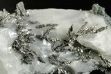 Native Silver in Calcite - Morocco #362749-2